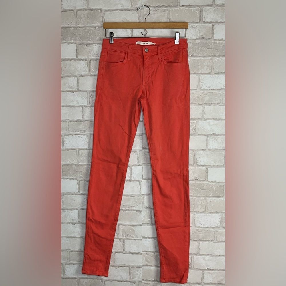 Joe's Jeans The Skinny Orange Red Jeans Size 28